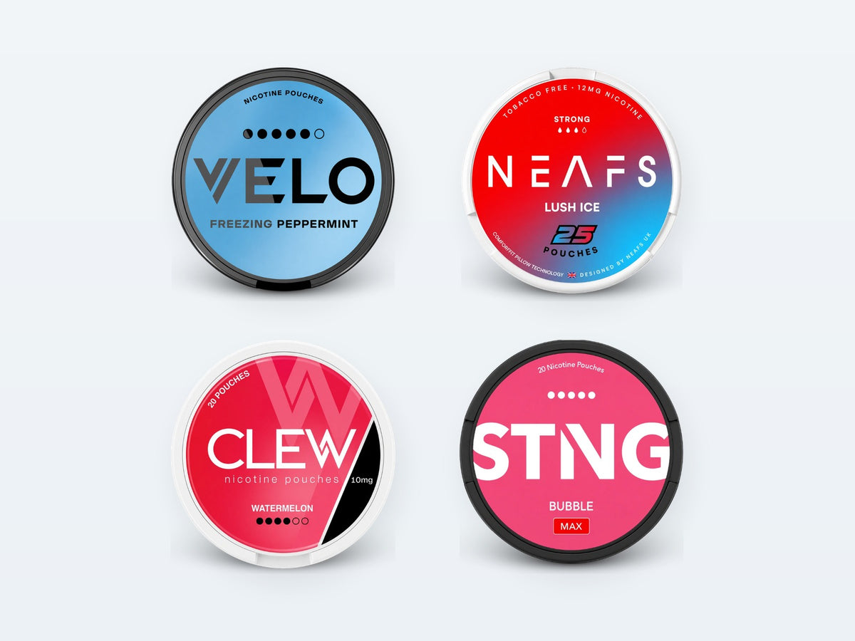 Nikotinposer: VELO, NEAFS, CLEW, STNG