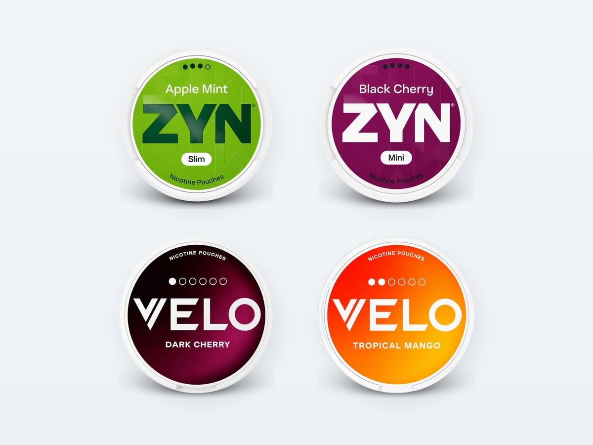 Nikotinposer: ZYN, VELO