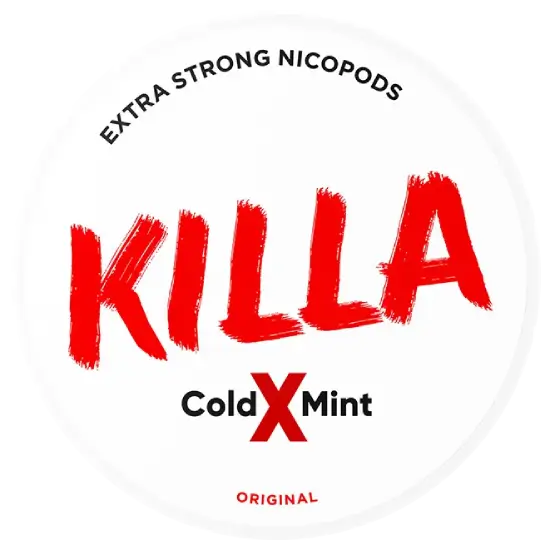 KILLA Cold X Mint – dåse med nikotinposer