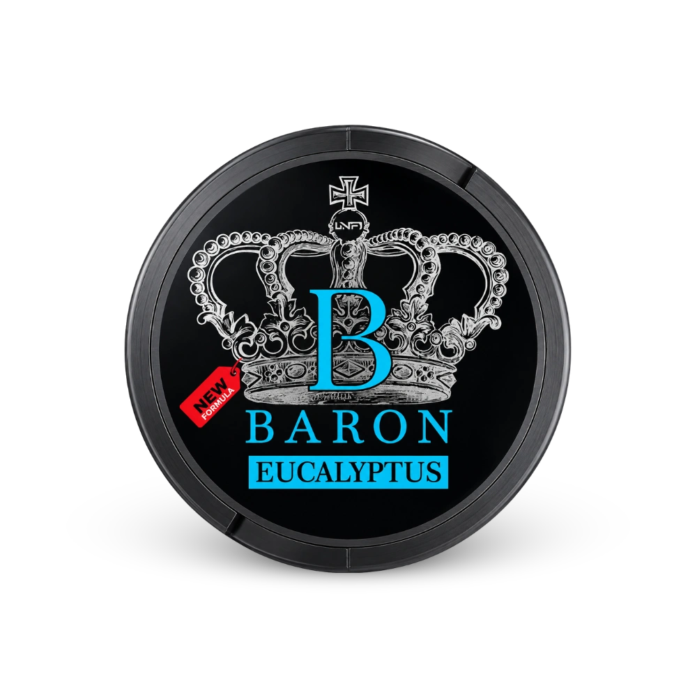 Baron Eucalyptus – nikotinpulje dåse