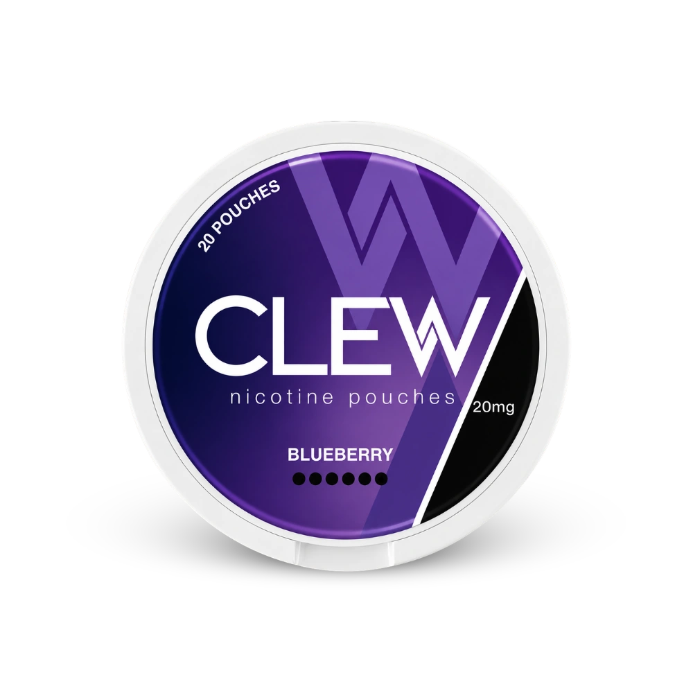 CLEW Blueberry 20mg – dåse med nikotinposer