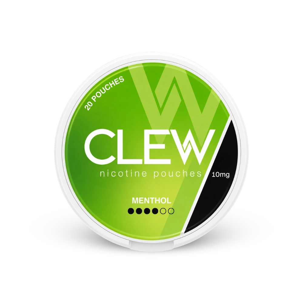 CLEW Menthol 10mg – dåse med nikotinposer