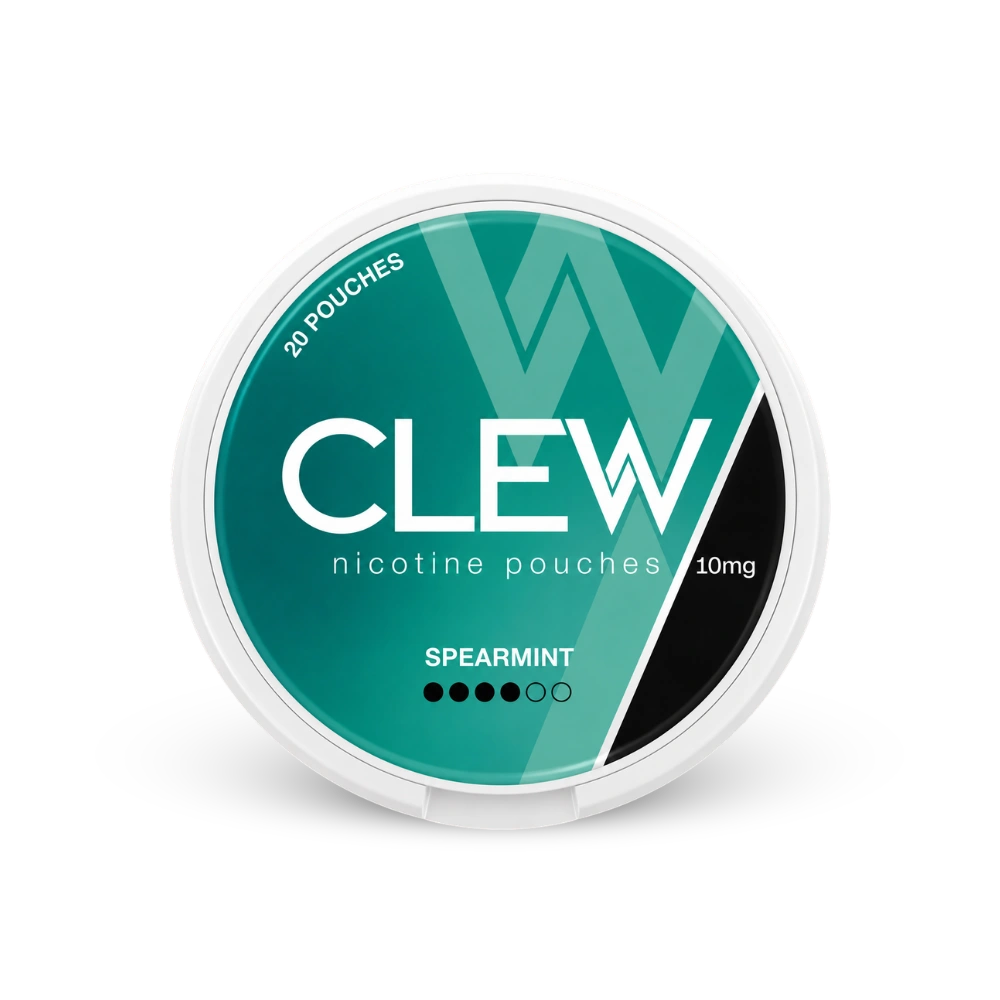 CLEW Spearmint 10mg – dåse med nikotinposer