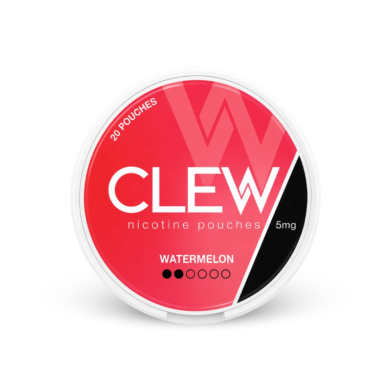 CLEW Watermelon 5mg – can of nicotine pouches