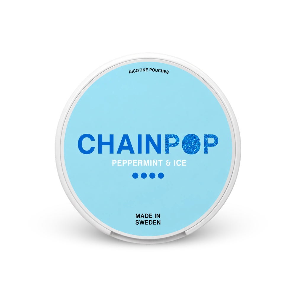 Chainpop Peppermint & Ice – dåse nikotinposer