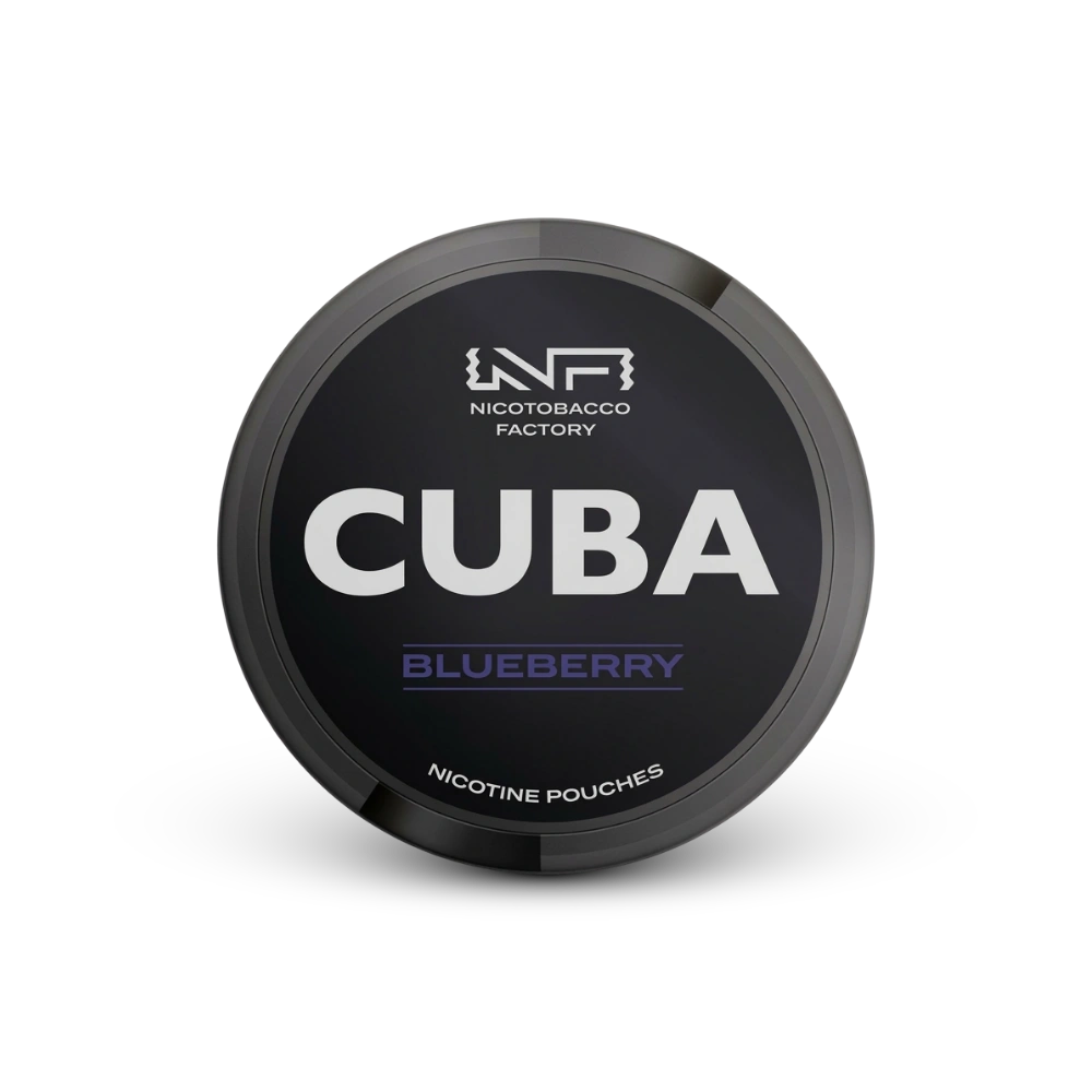 Cuba Black Blueberry – dåse med nikotinposer