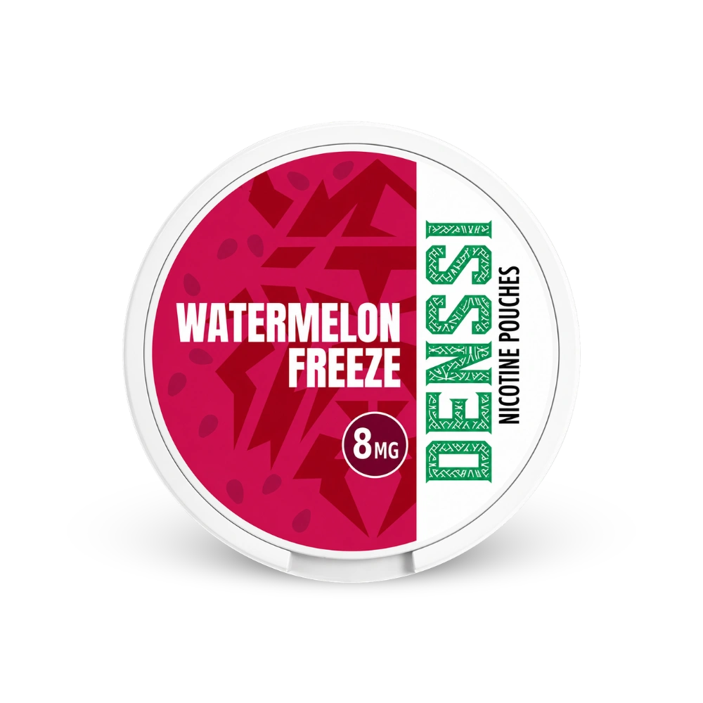 Denssi Watermelon Freeze 8mg – dåse nikotinposer
