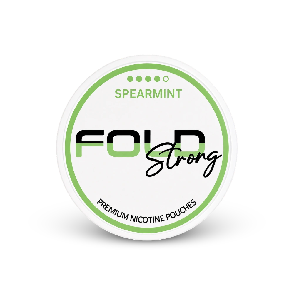 FOLD Spearmint Strong – dåse med nikotinposer