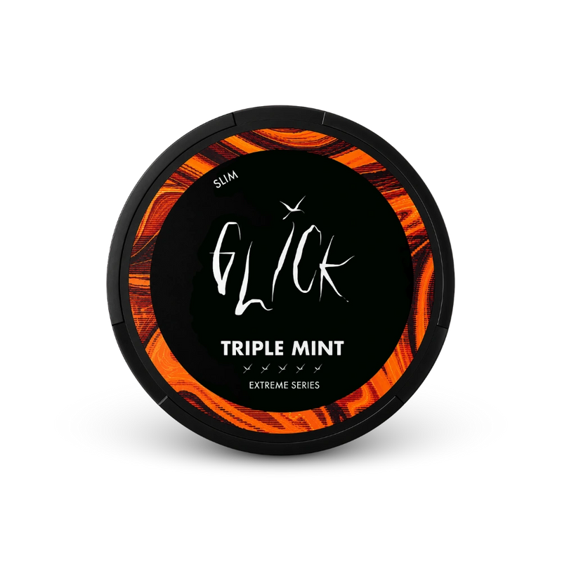 Glick Triple Mint Extreme – can of nicotine pouches