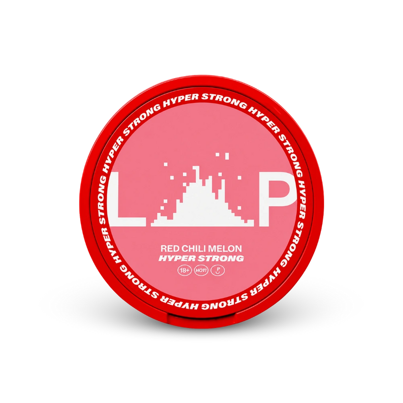 Loop Red Chili Melon Hyper Strong – can of nicotine pouches