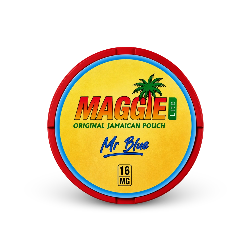 MAGGIE Lite Mr Blue – can of nicotine pouches