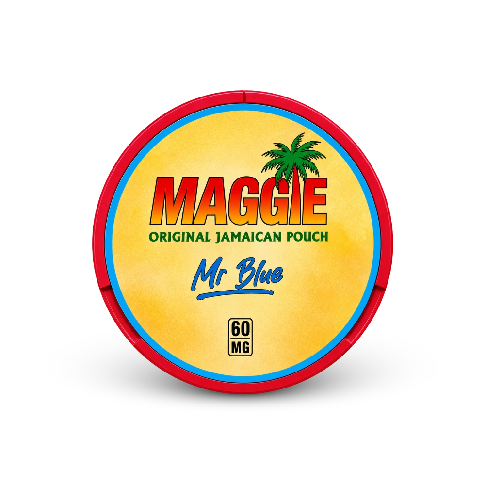 MAGGIE Mr Blue 60mg – dåse med nikotinposer