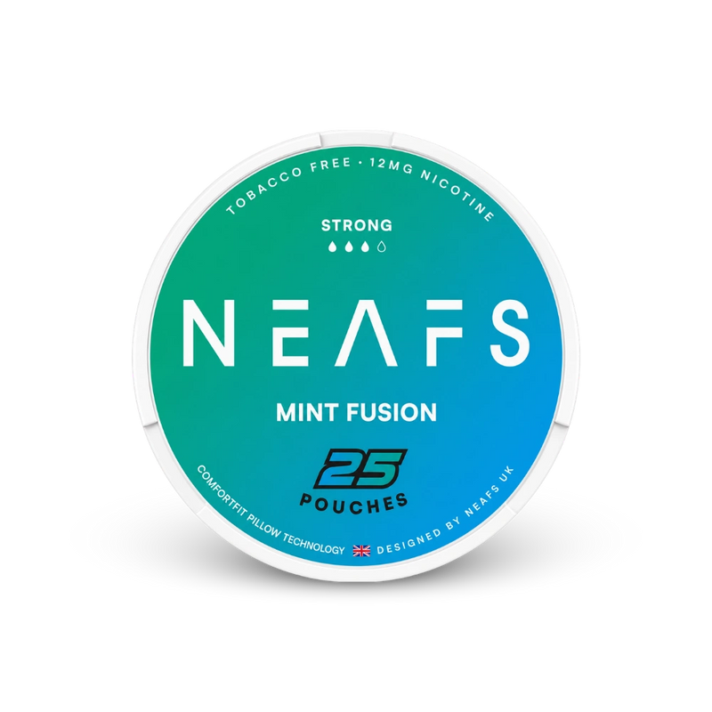 NEAFS Mint Fusion Strong – can of nicotine pouches