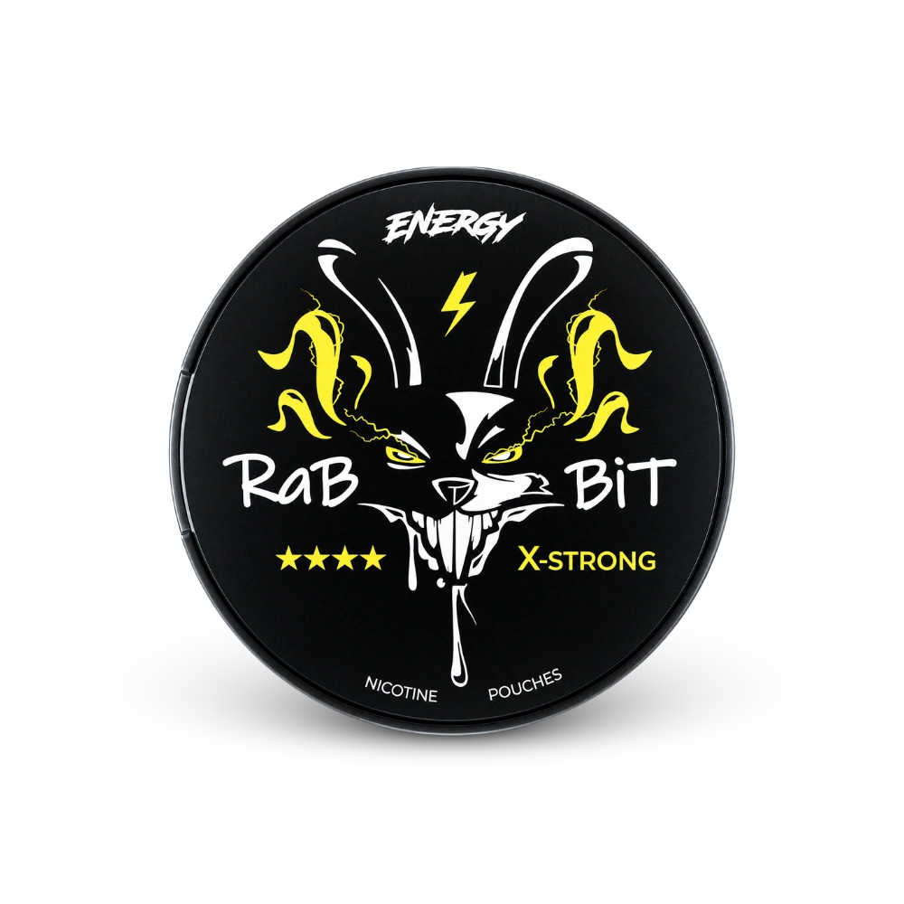 Rabbit Energy – dåse med nikotinposer