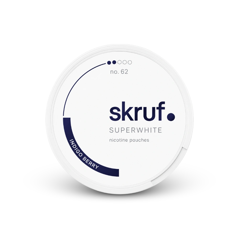 SKRUF Indigo Berry S2 – dåse med nikotinposer