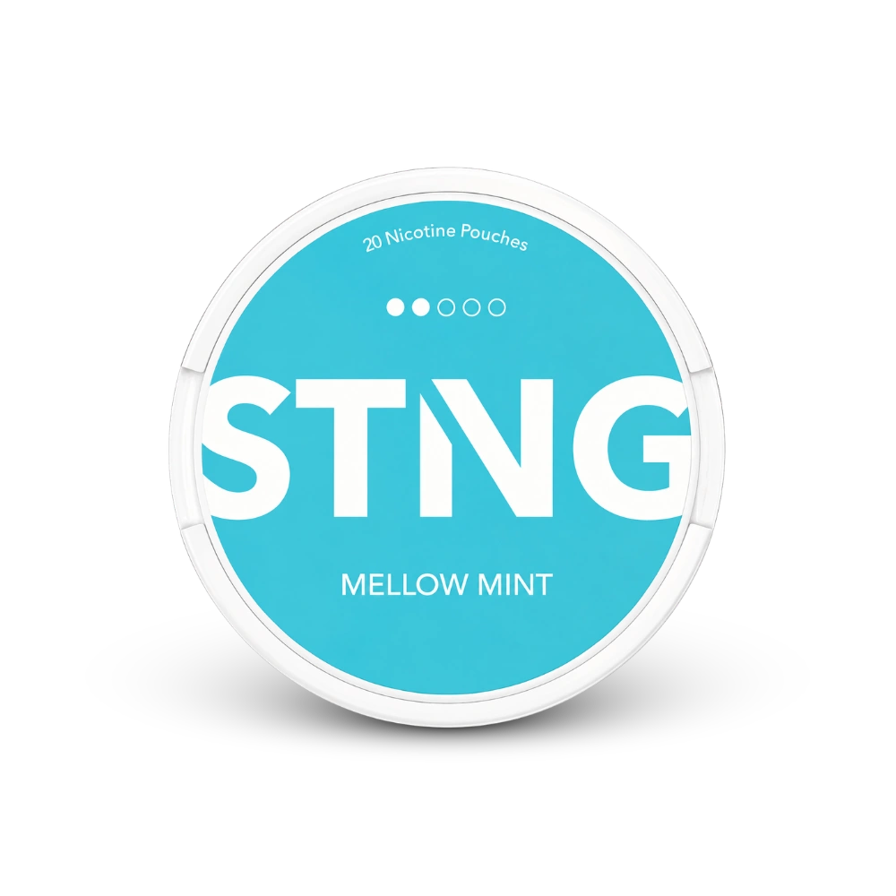 STNG Mellow Mint (EN) – boks nikotinposer