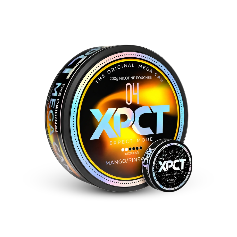 Xpct Black Mega Mango Pineapple – nicotine pouches can
