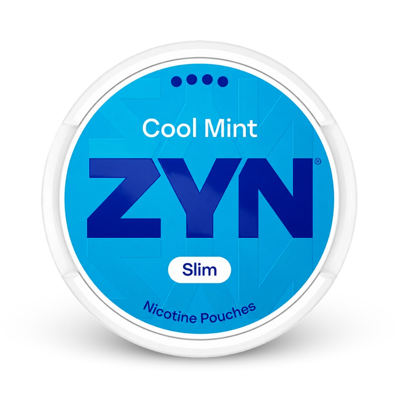 ZYN Cool Mint Extra Strong Slim – can of nicotine pouches