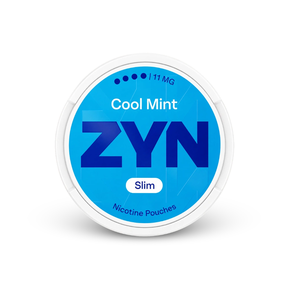 ZYN Cool Mint Slim S4 – beholder med nikotinposer