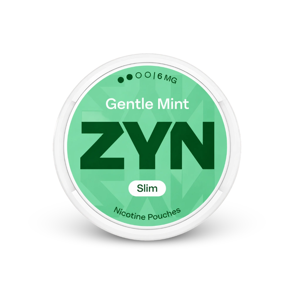 ZYN Gentle Mint Slim S2 – dåse med nikotinposer