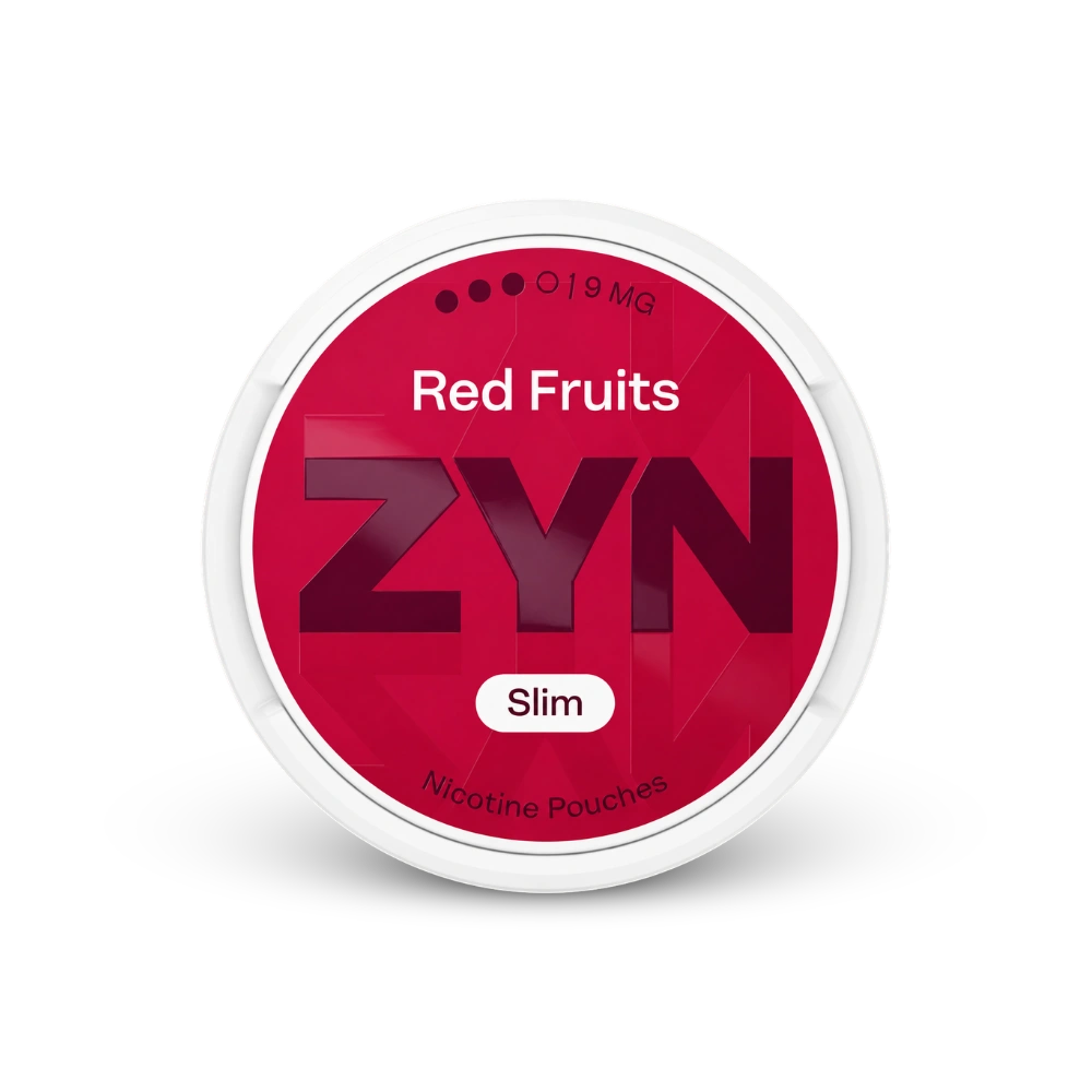 ZYN Red Fruits Slim S3 – dåse med nikotinposer