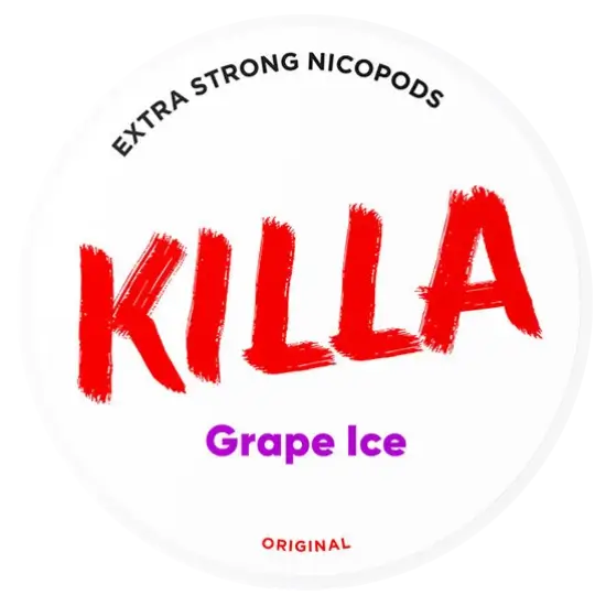 KILLA Grape Ice – dåse nikotinposer