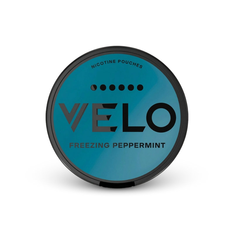 VELO Freezing Peppermint – can of nicotine pouches