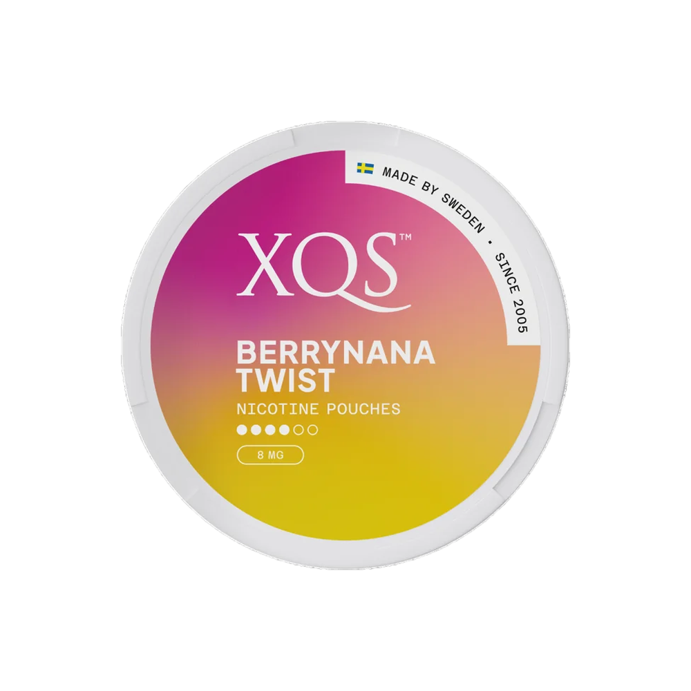XQS BERRYNANA TWIST nicotine pouches can