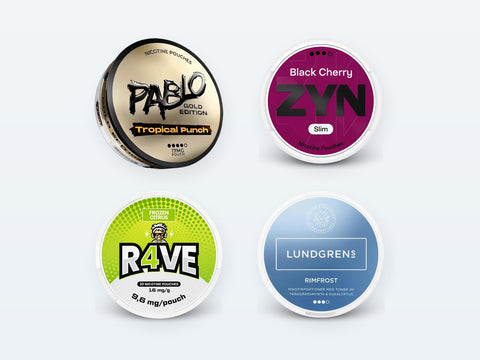 Snus-alternativer: Tobaksfrie pouches