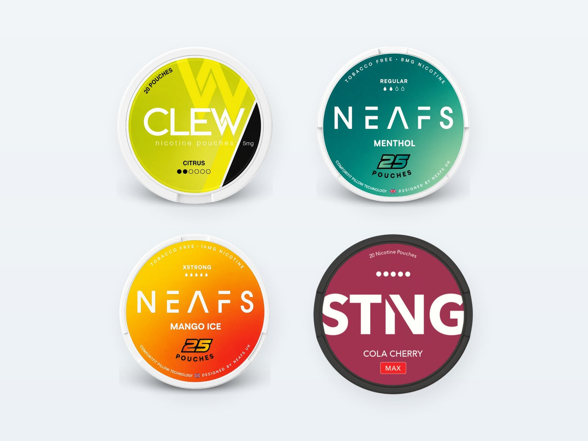 Nikotinposer: CLEW, NEAFS, STNG