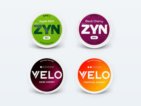 ZYN vs VELO: forskelle i styrke, format og smag