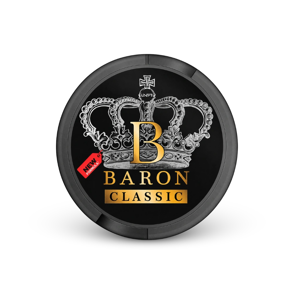 BARON Classic – nikotinpose dåse