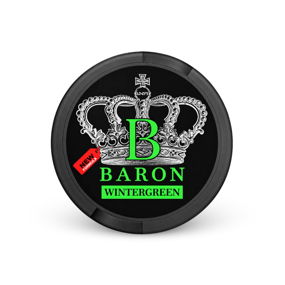 Baron Wintergreen – nikotinpulje dåse