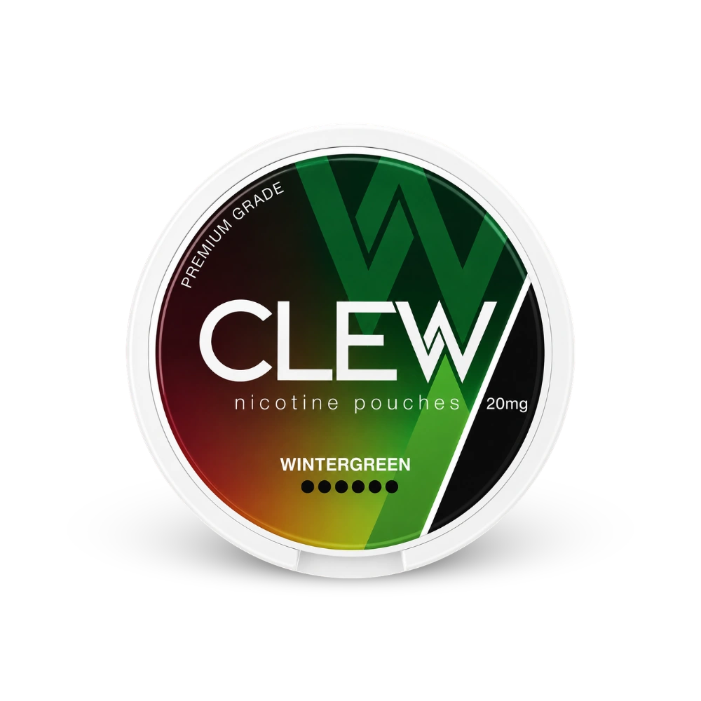 CLEW Wintergreen 20mg – dåse med nikotinposer