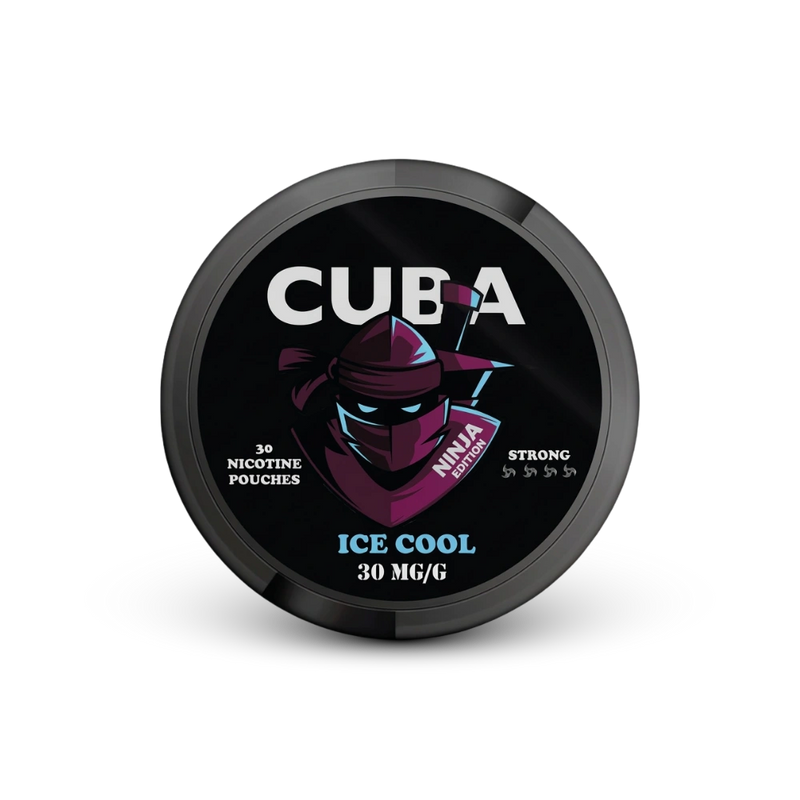 Cuba Ninja Ice Cool – can of nicotine pouches