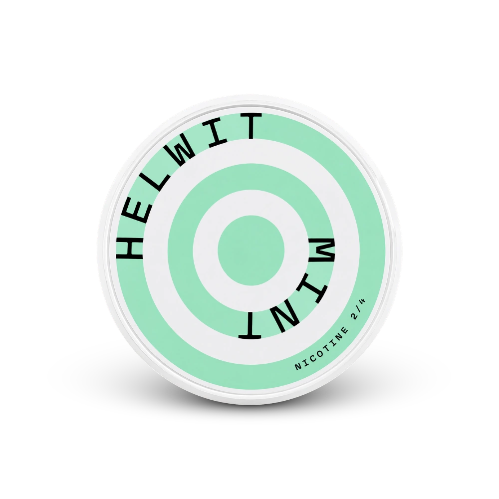 HELWIT Mint Slim – dåse med nikotinposer