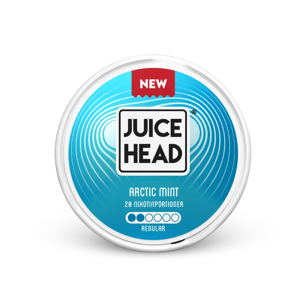 Juice Head Arctic Mint Regular – dåse nikotinposer