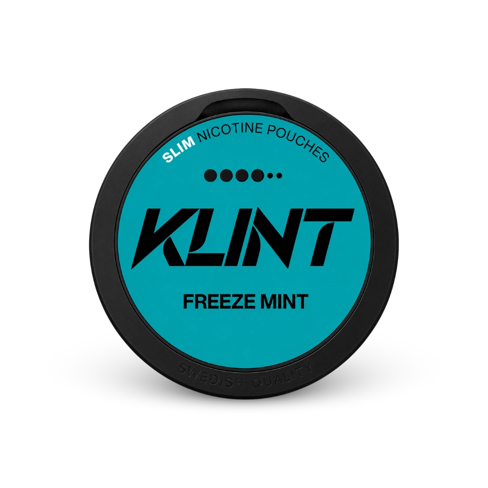 KLINT Freeze Mint #4 – dåse med nikotinposer
