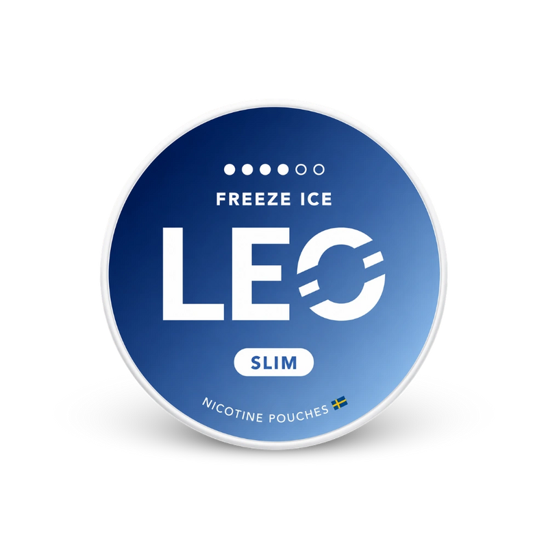 LEO Freeze Ice Strong – can of nicotine pouches