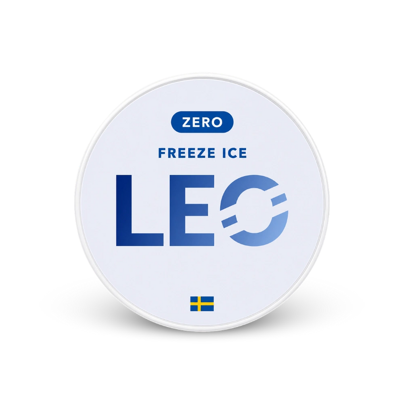 LEO Freeze Ice Zero – can of nicotine pouches