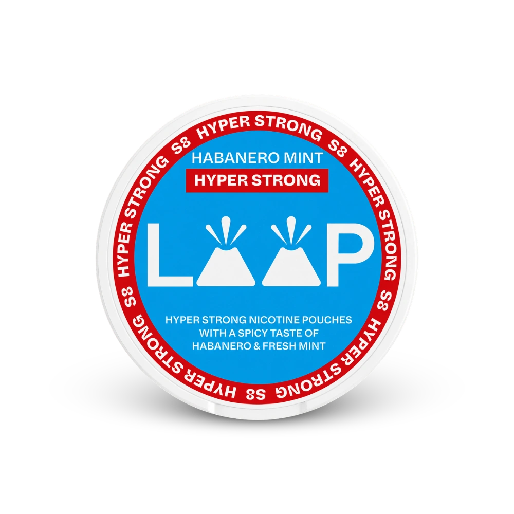 LOOP Habanero Mint Hyper Strong – dåse med nikotinposer