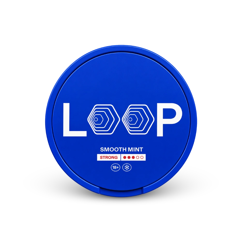 LOOP Smooth Mint Strong – dåse med nikotinposer