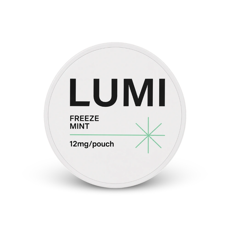 LUMI Freeze Mint 12mg – can of nicotine pouches
