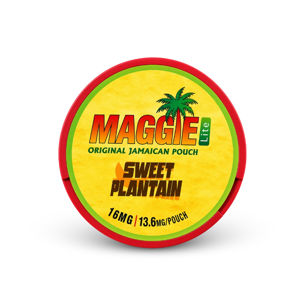 MAGGIE Lite Sweet Plantain – can of nicotine pouches