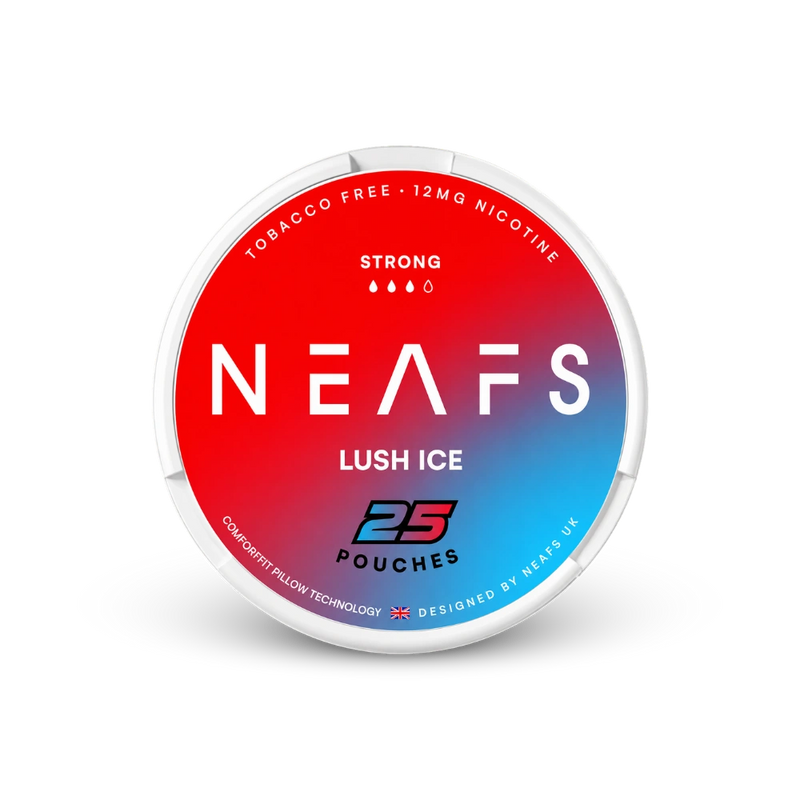 NEAFS Lush Ice Strong – can of nicotine pouches