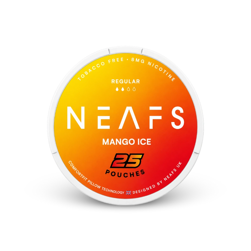 NEAFS Mango Ice Regular – can of nicotine pouches