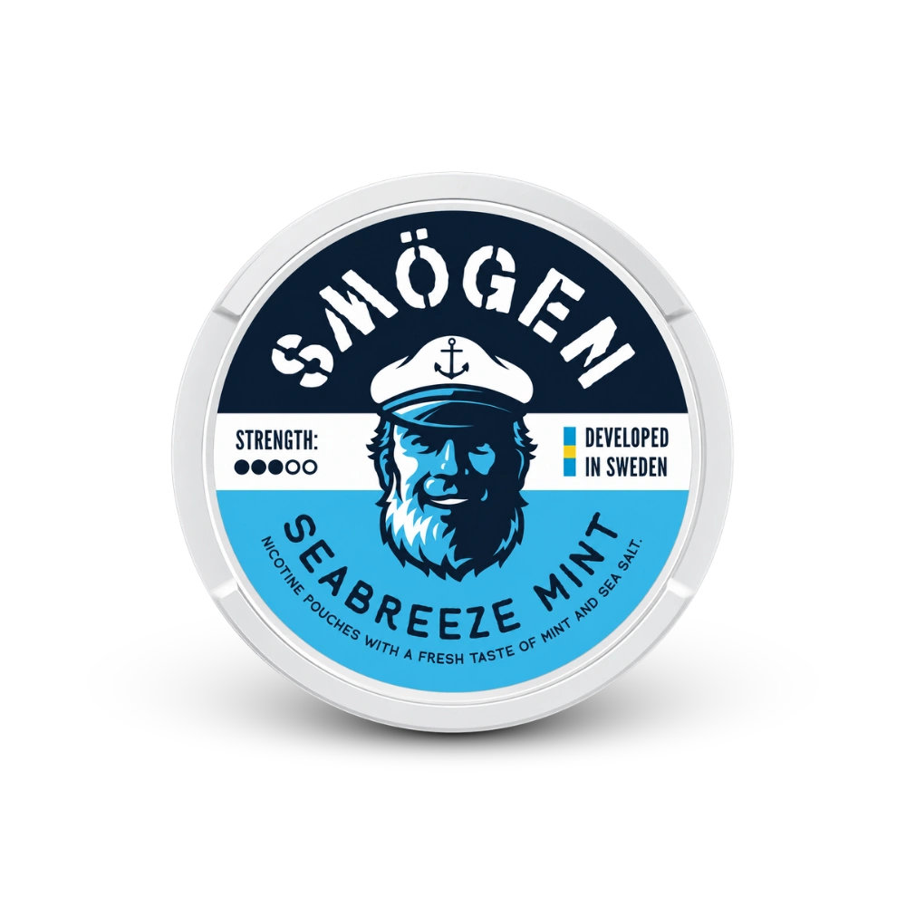 Smögen Seabreeze Mint – boks med nikotinposer