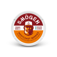 Smögen Westcoast Berries – dåse med nikotinposer