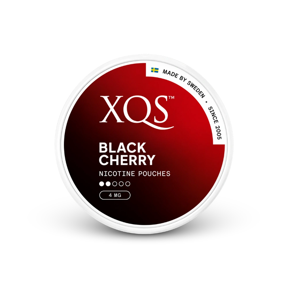 XQS Black Cherry Slim Light – dåse med nikotinposer