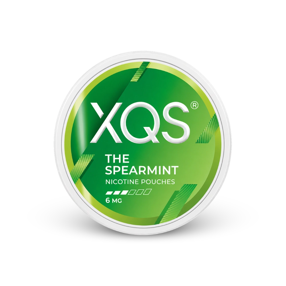 XQS The Spearmint 6mg – dåse med nikotinposer
